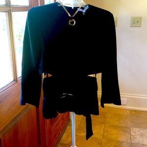 Black Derek lam 10 Crosby top